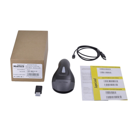 Беспроводной сканер штрих-кода MERTECH CL-610 BLE Dongle P2D USB Black