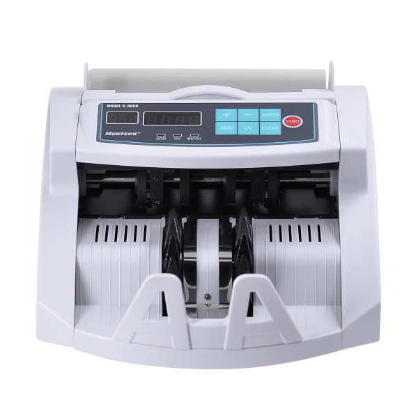 Мультивалютный счетчик банкнот MERTECH C-3000 White